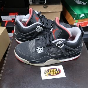 Nike AIR JORDAN 4 RETRO BRED 2012 RELEASE SIZE 9